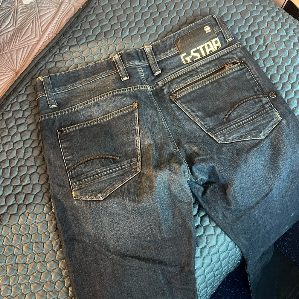 G-Star raw denim. 34 32 jeans - Great Condition G Star 3301 - Picture 3 of 8